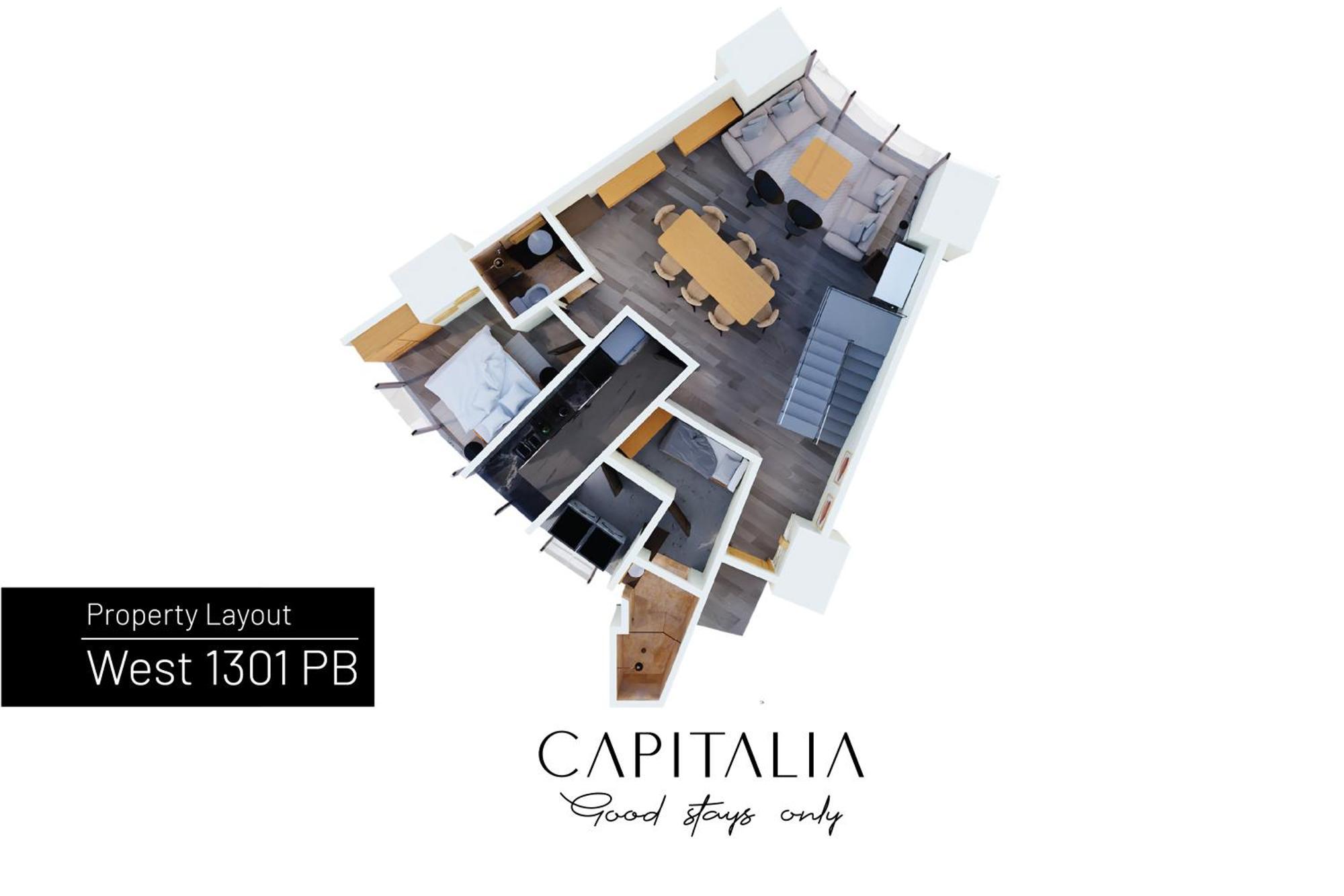 Capitalia - Apartments - Reforma Centro Kota Meksiko Ruang foto
